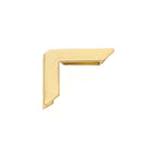 Pièces métalliques pour sac, accessoires de 23x23 mm, finition argentée, conçues pour personnaliser ou renforcer les sacs.