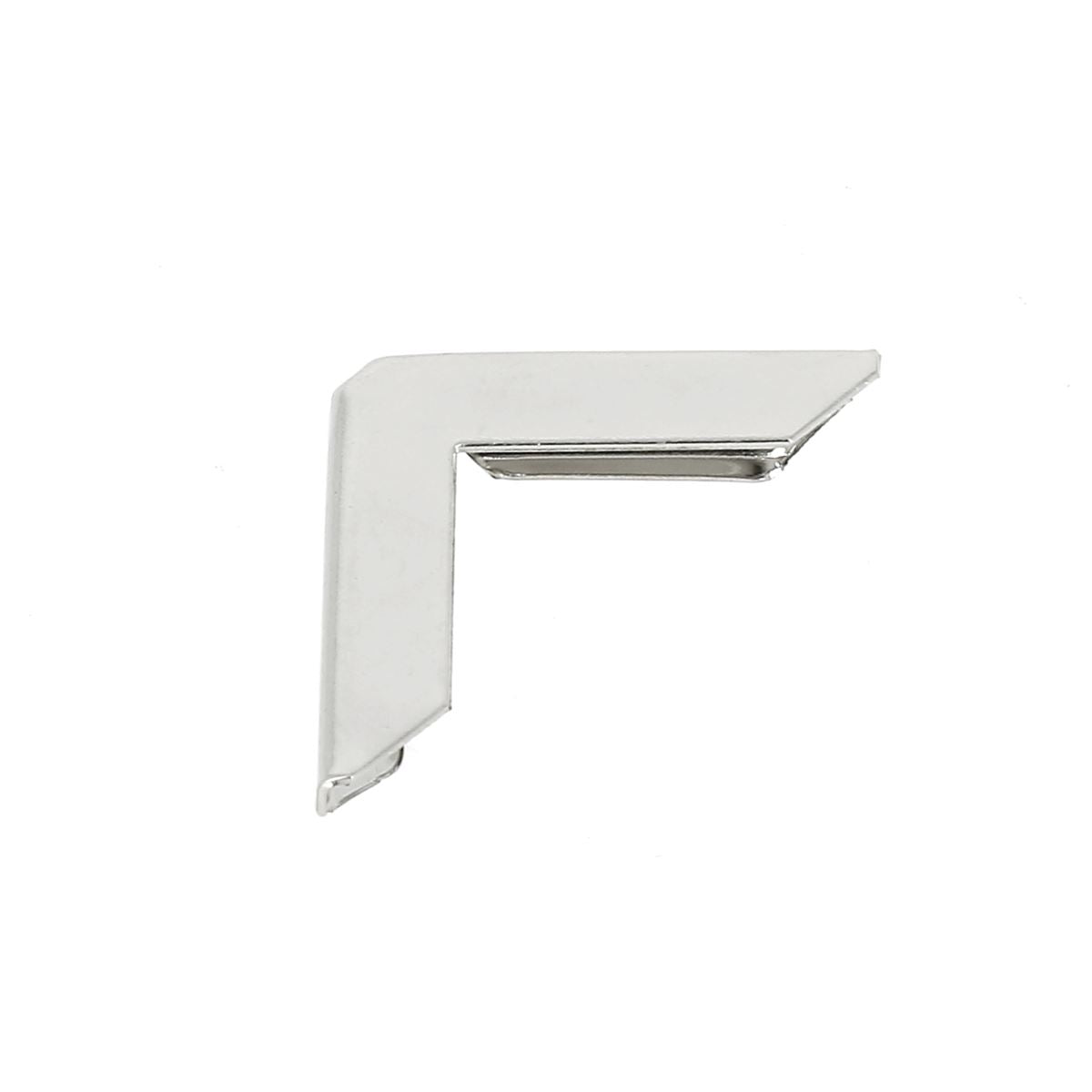 Pièces en métal pour sac de 23x23mm, accessoires Autres, finition brillante, visibles en détail sur cette image.