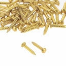 Pointes en laiton miniatures à tête ronde, lot de 8x1,3mm, accessoires pour bricolage ou bijoux.
