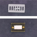 Fermoir pour sac rectangle Autres, dimensions 17x27mm, accessoire en métal pour fermeture de sac.