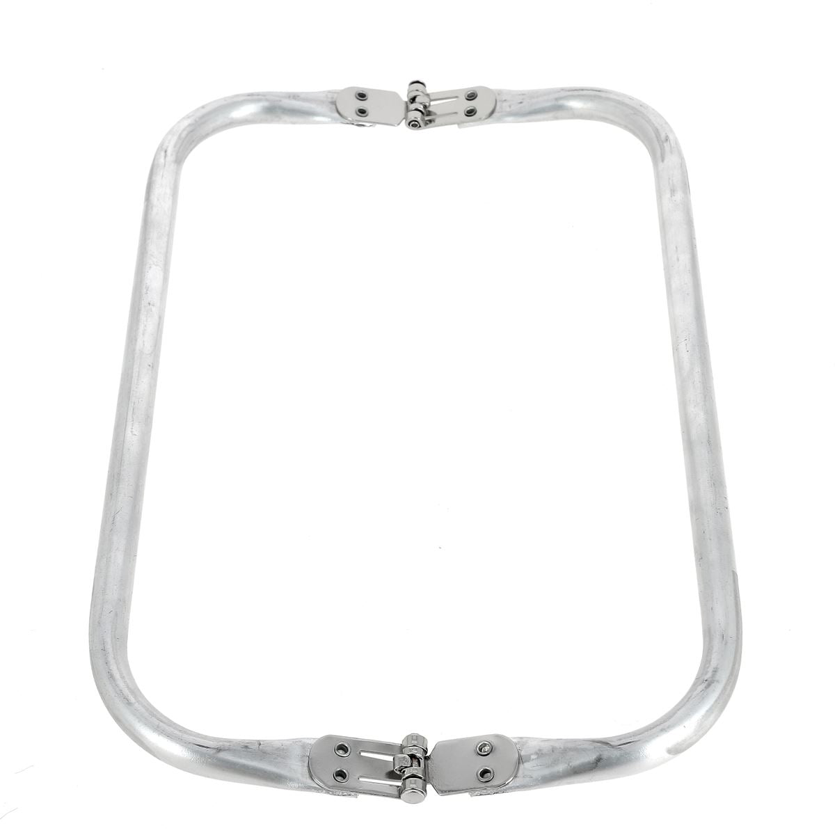 Fermoir de cadre en aluminium pour sac, accessoire tubulaire robuste, conçu pour renforcer la poignée ou la poignée de sac.