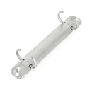 Mécanisme de classeur à 2 anneaux de 14mm en nickel pour accessoires de classement, image montrant le mécanisme en détail