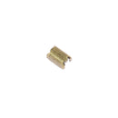 Arrêt haut 6 mm en laiton vieilli pour fermeture éclair