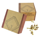 Rivets Gobin Daudé en laiton pour poignée de couteau, diamètre 8mm, plusieurs longueurs disponibles