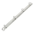 Mécanisme classeur 4 anneaux 14 mm - NICKELÉ