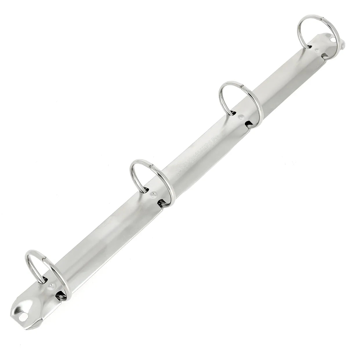 Mécanisme classeur 4 anneaux 24 mm - NICKELÉ