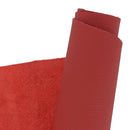 Peau de cuir automobile grain naturel rouge, finition authentique, pour intérieur de voiture