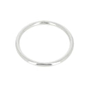 Anneau rond soudé en acier NICKELÉ pour la maroquinerie diamètre intérieur 60 mm