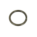 Anneau rond en acier laiton vieilli pour maroquinerie Ø 25 mm