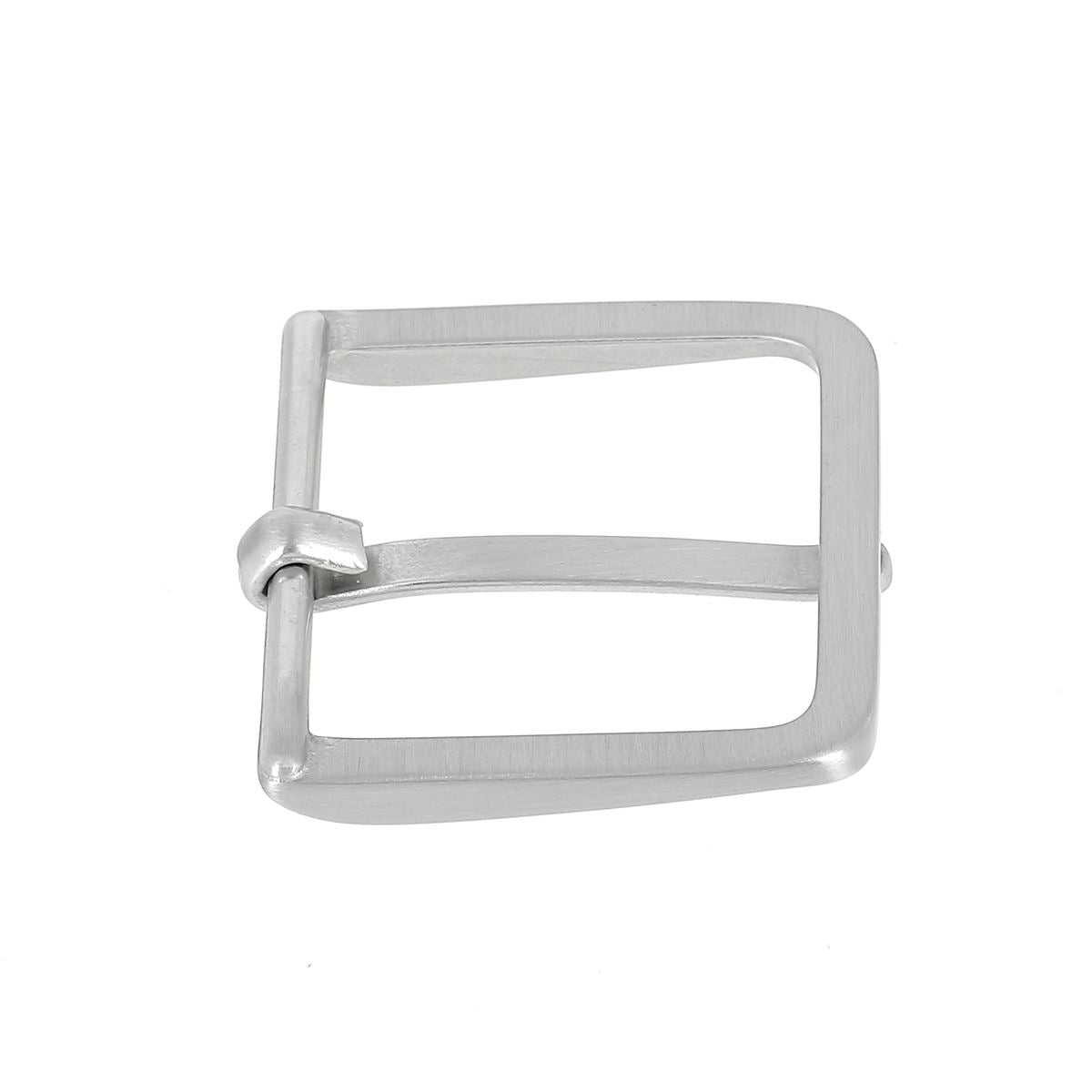 Boucle de ceinture en laiton massif AVI, 30mm, avec finition élégante, pour accessoires de maroquinerie ou ceintures.