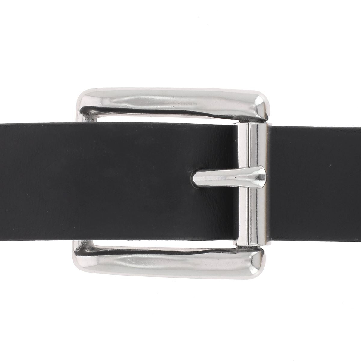 Boucle de ceinture à rouleau en inox de la marque NAR, pièce de bouclerie élégante et résistante pour ceinture.