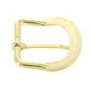Boucle en demi-rond estampée en acier BIS, boucle de ceinture robuste pour accessoires en acier durable.