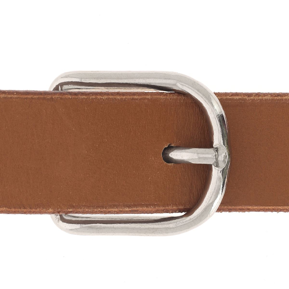 Boucle de ceinture en acier estampée non soudée, style robuste, conçue pour la bouclerie en acier ALP.