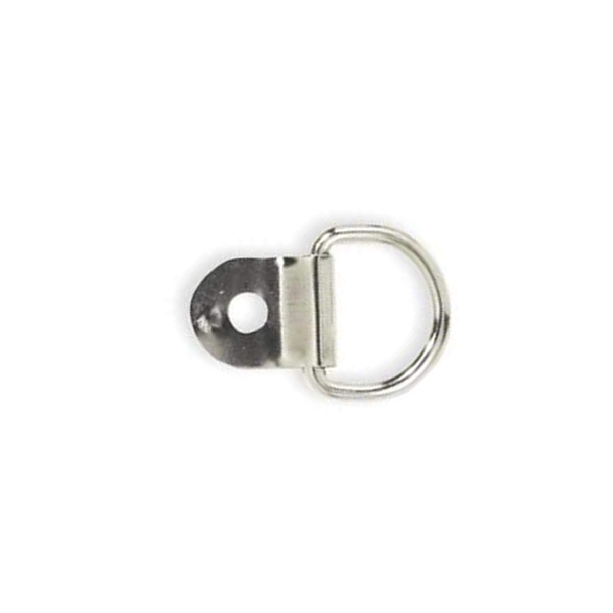 Lot de 10 anneaux passe-lanière - Tandy leather - Nickelé - 19mm