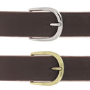 Boucle de ceinture en laiton IVE, boucle de ceinture en métal doré, finition lisse, pour accessoires de mode.