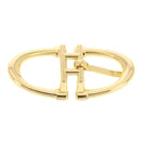 Boucle de ceinture double en bouclerie de marque Autres, finition noire, pour ceinture en cuir ou tissu.