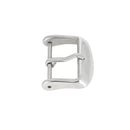 Boucle pour bracelet de montre en inox nickelé, style boucle de bijouterie, pour bracelet de montre.
