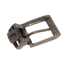 Boucle de ceinture à griffe OLI en laiton vieilli, 30mm, pièce de bouclerie pour ceinture élégante et durable.