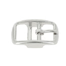 Boucle double barre NIN en nickel, boucle de fixation en bouclerie pour accessoires ou équipements.