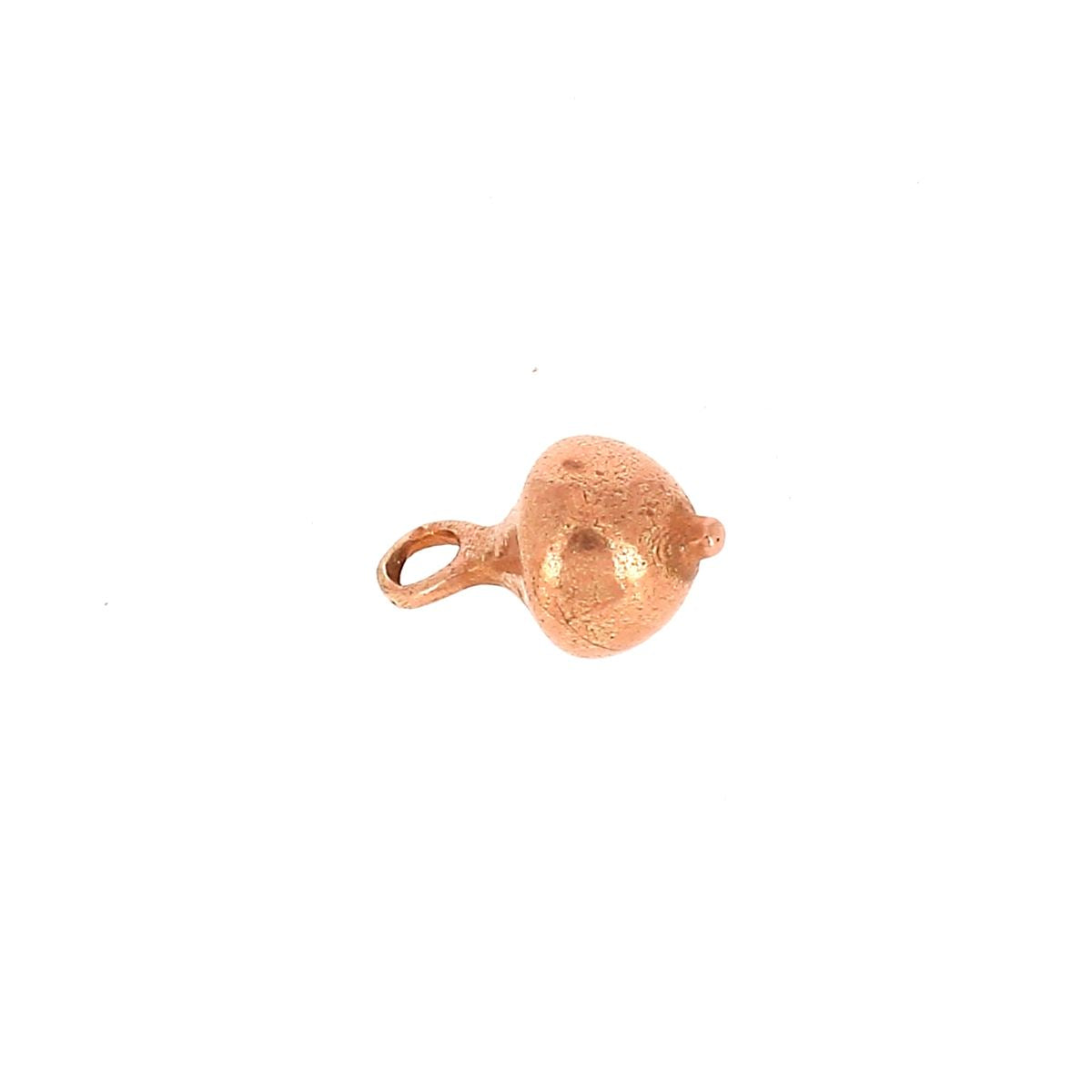 Bouton médiéval en bronze massif de 10 mm, accessoire décoratif avec détails historiques, fabriqué par Autres.