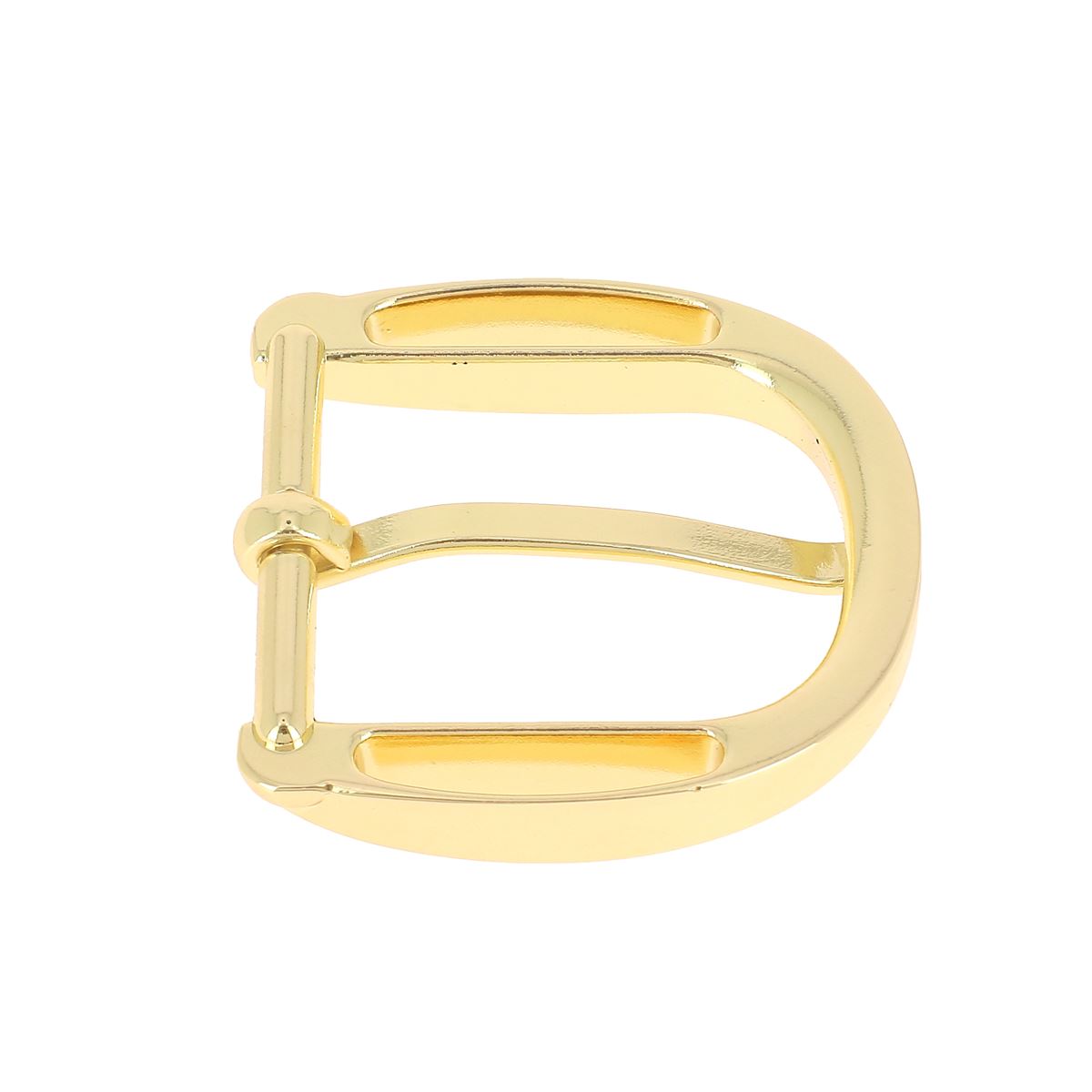 Boucle de ceinture DOL 30mm, bouclerie en métal pour ceinture, vue de face montrant la finition et la taille.