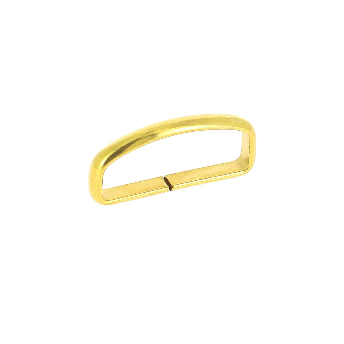 Passant de ceinture en acier de style classique, montrant la finition métallique et la boucle pour fixer la ceinture.