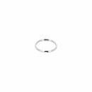 Anneau rond ajusté de porte-clés TEO en bouclerie, finition métallique, pour fixer et organiser clés et accessoires.