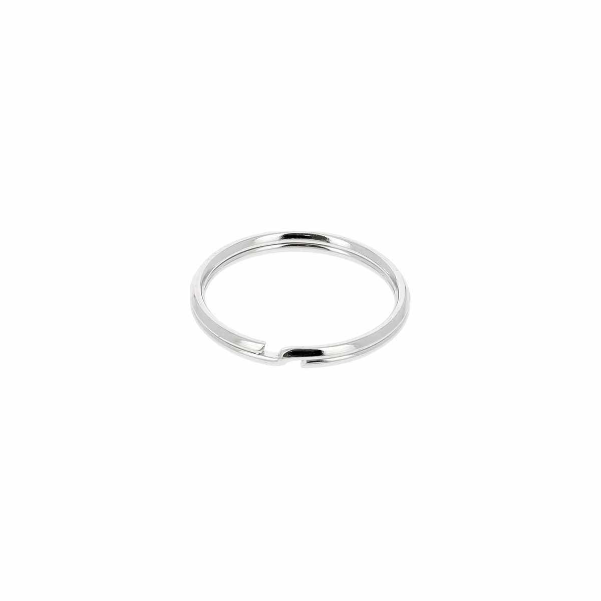 Anneau rond ajusté de porte-clés TEO en bouclerie, parfait pour organiser et sécuriser vos clés.