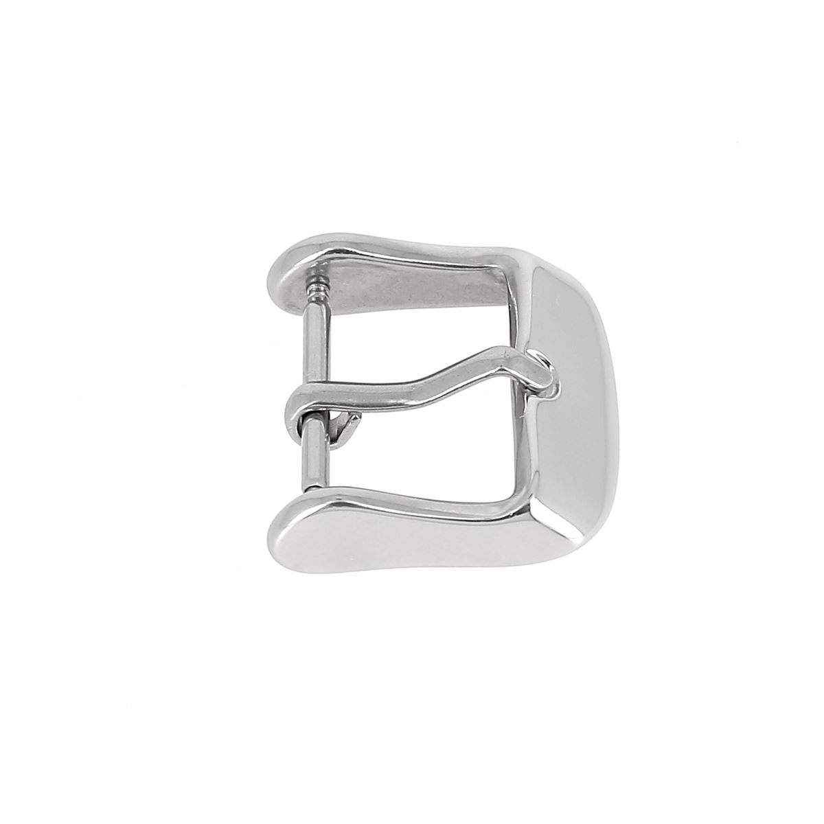 Boucle pour bracelet de montre en inox de 16mm, accessoire de fixation pour bracelet de montre.