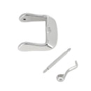 Boucle pour bracelet de montre en inox de 16mm, pièce de fixation robuste pour bracelet de montre.