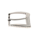Boucle de ceinture en métal argent vieilli de 30mm, style boucle de ceinture Autres, pour accessoires de maroquinerie.