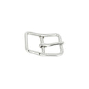 Boucle rectangulaire soudée en acier nickelé de 16 mm, boucle équestre solide