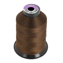 Bobine de fil polyester Coats GRAL N°30 marron brun, 1000m, mercerie pour couture et broderie.