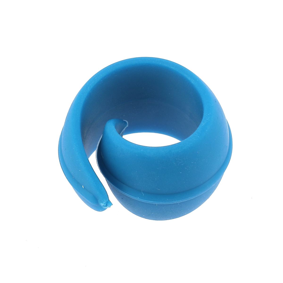 Fil d'arrêt pour bobine de fil, outil de mercerie, en plastique, conçu pour maintenir le fil en place lors de la couture.