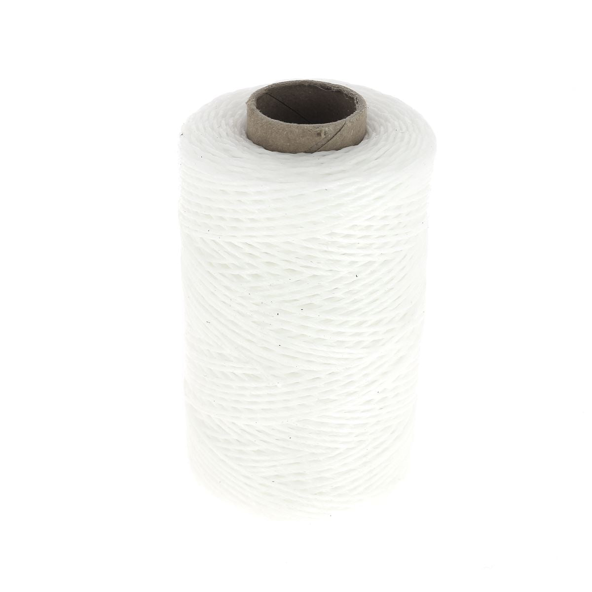 Bobine de 120m de fil polyester ciré Tandy Leather de 1,5mm, idéal pour couture et mercerie.