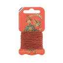 Cartonnette de 15m de fil de lin au Chinois, câblé glacé, dans une boîte de mercerie, utilisé pour la couture et le bricolage.