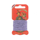 Cartonnette de 15m de fil de lin câblé glacé de la marque Fil au Chinois, pour couture et broderie.