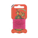 Cartonnette de 15m de fil de lin câblé glacé de la marque Fil au Chinois, pour travaux de mercerie et couture.
