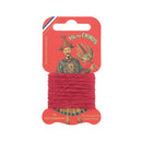 Cartonnette de 15m de fil de lin câblé glacé AU CHINOIS, produit de mercerie pour couture et broderie.