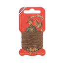 Cartonnette de 15m de fil de lin câble glacé de la marque Fil au Chinois, mercerie pour couture et broderie.