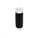 Bobine de fil polyester coton spécial maroquinerie noir 28/2, 0,38mm, 50m, de la marque Fil au Chinois.