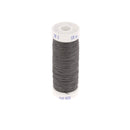 Bobine de fil polyester coton spécial maroquinerie Fil au Chinois, 28/2, 0,38mm, couleur ardoise, 50m.
