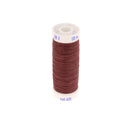 Bobine de fil polyester coton spécial maroquinerie 28/2, 0,38mm Brique, marque Fil au Chinois, pour couture et maroquinerie.