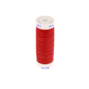 Bobine de fil polyester coton spécial maroquinerie rouge 28/2, 50m de la marque Fil au Chinois, couture durable pour maroquinerie.