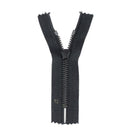 Fermeture à glissière MÉTAL 6mm - Noir - 10cm