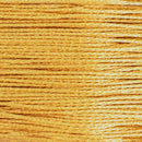 Fil polyester ciré et tressé doré métallisé. Fil brillant couleur or pour couture à la main