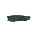 Petite découpe de flanc d'Alligator brillant couleur vert bouteille
