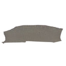 Flanc de cuir d'alligator gris mat. Cuir de croco idéal pour la confection de bracelet de montre, bijoux, petite maroquinerie...