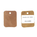 Échantillon de cuir vachette pour ameublement CLUB de Deco Cuir, texture cuir cognac, finition élégante et robuste.