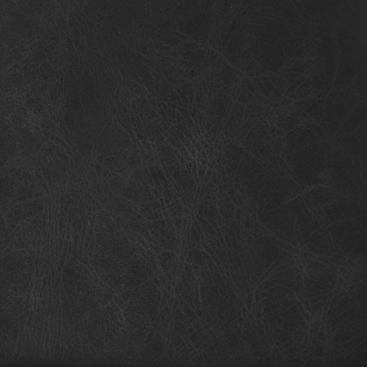 Peau de cuir de vachette noire pour ameublement, modèle CLUB, texture lisse et élégante, fabriquée par Autres.